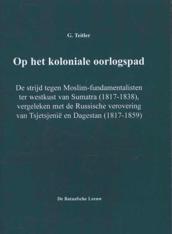 Omslag van Op het koloniale oorlogspad
