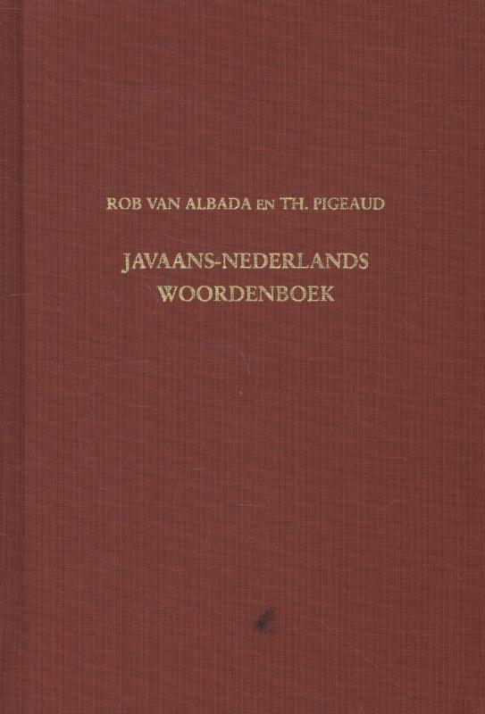 Omslag van Javaans-Nederlands woordenboek