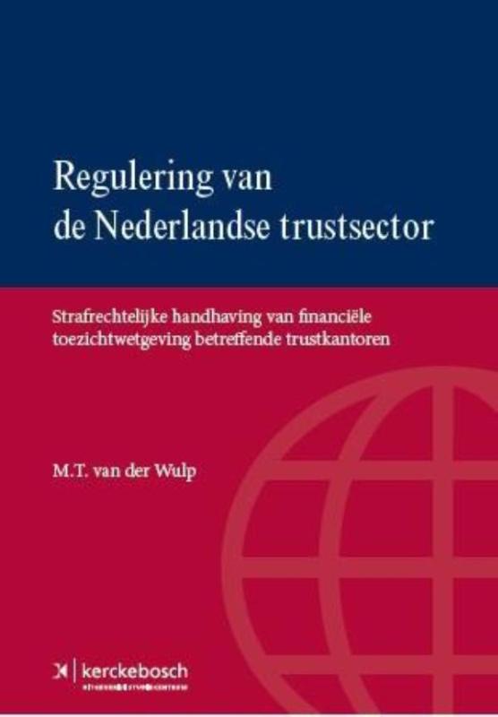 Omslag van Regulering van de Nederlandse trustsector