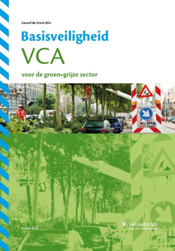 Omslag van Basisveiligheid VCA voor de groen-grijze sector