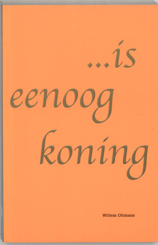 Omslag van Is eenoog koning