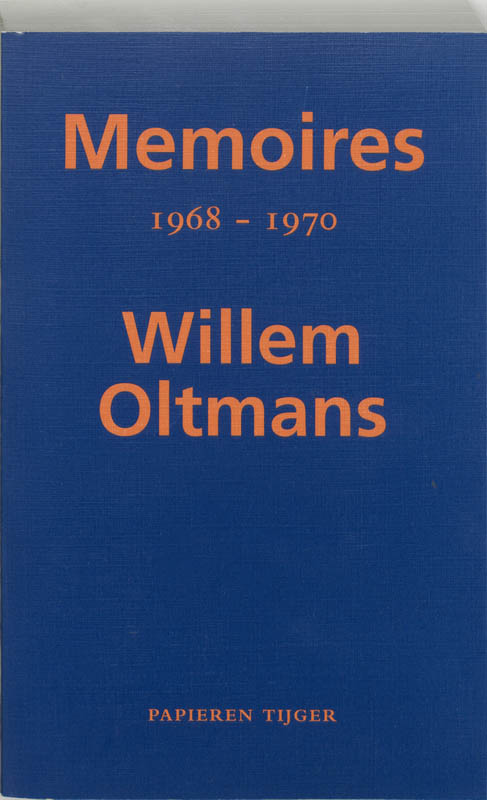 Omslag van Memoires 1968-1970