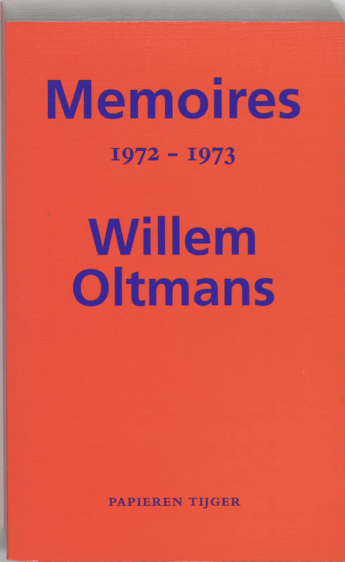 Omslag van Memoires 1972-1973
