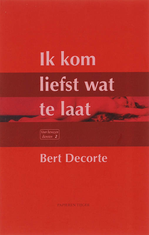 Omslag van Ik kom liefst wat te laat