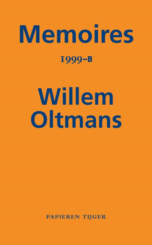 Omslag van Memoires 1999-B