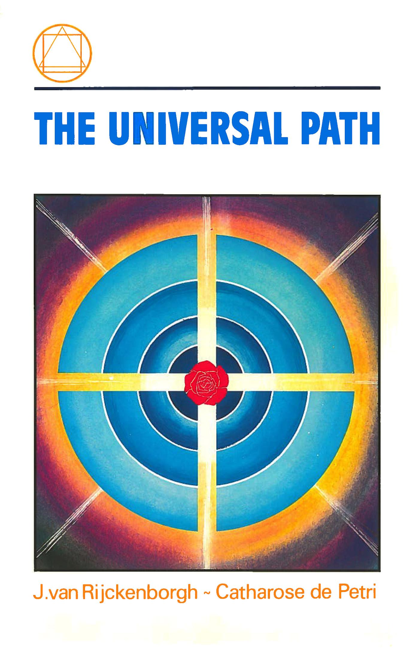 Omslag van The universal path