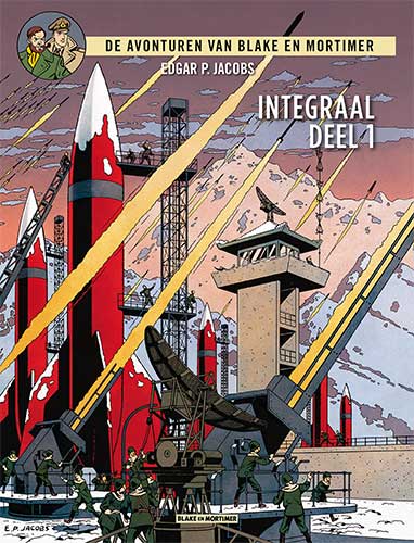 Omslag van De avonturen van Blake en Mortimer integraal 1