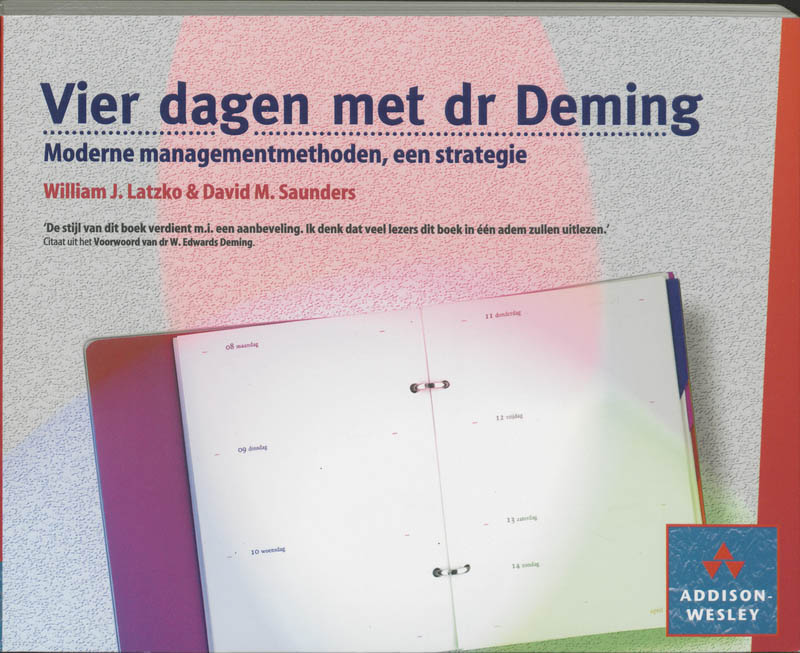 Omslag van Vier dagen met dr Deming