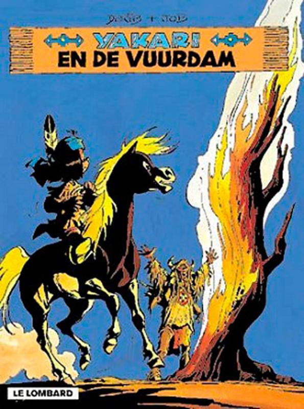 Omslag van Yakari en de vuurdam