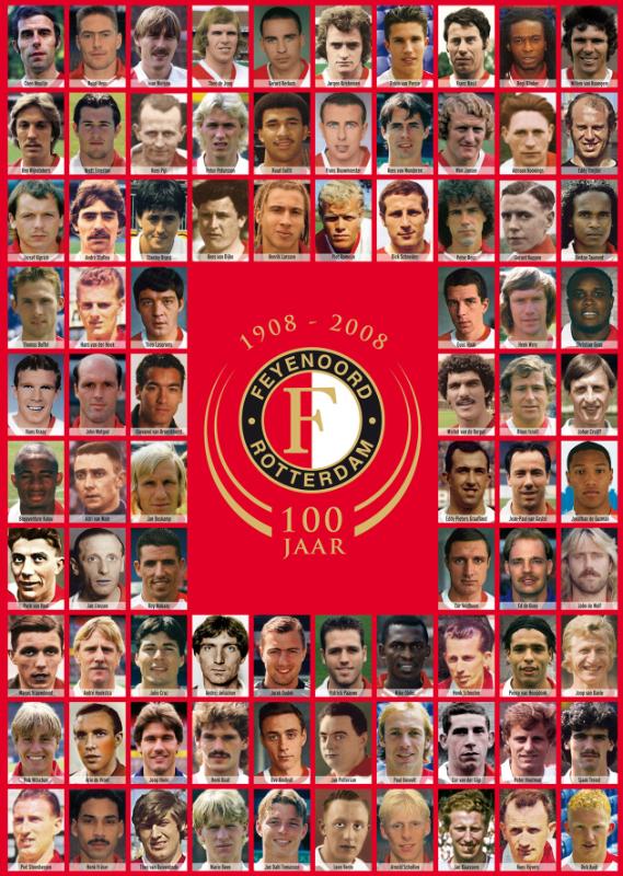 Omslag van 100 Jaar Feyenoord