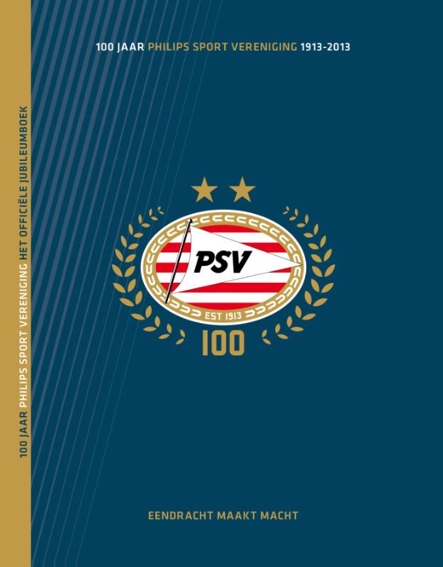 Omslag van 100 jaar PSV