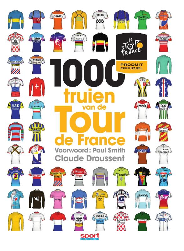Omslag van 1000 truien van de Tour de France