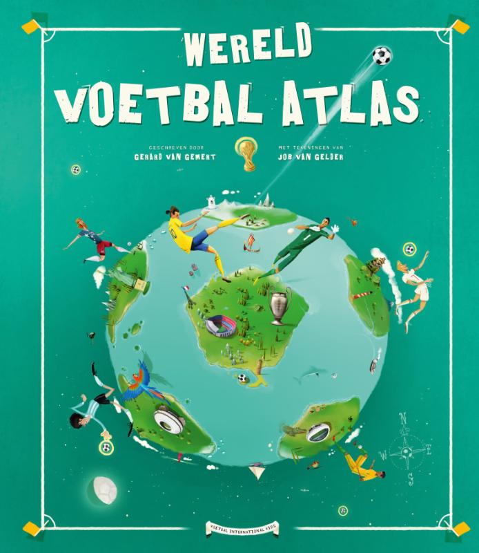 Omslag van Wereld Voetbal Atlas