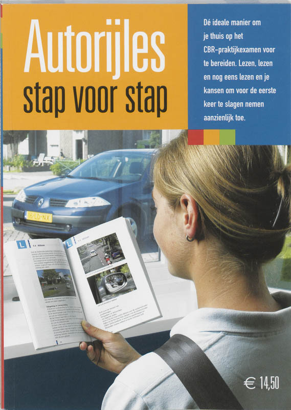 Omslag van Autorijles, stap voor stap