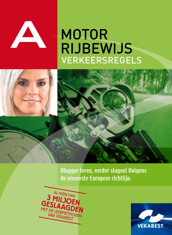 Omslag van Theorie leren motorrijbewijs A