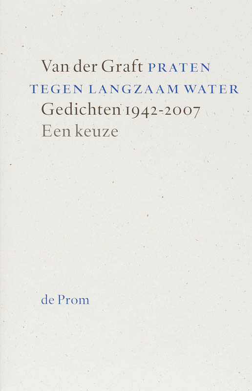 Omslag van Praten tegen langzaam water