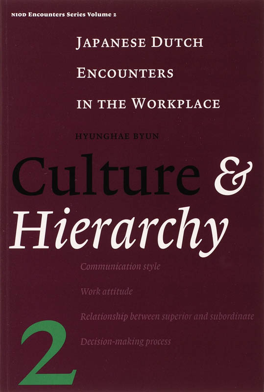 Omslag van Culture & hierarchy