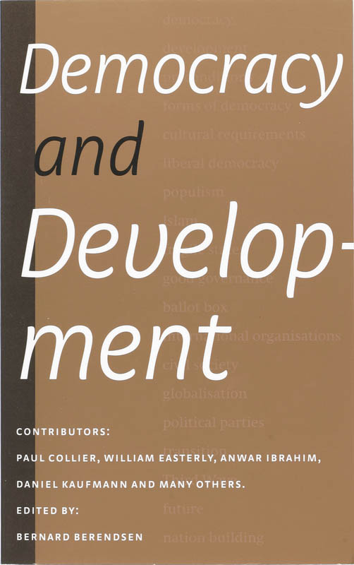 Omslag van Democracy and Development