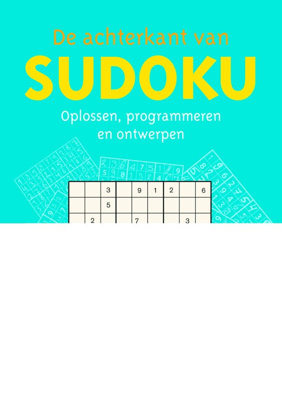 Omslag van De achterkant van sudoku