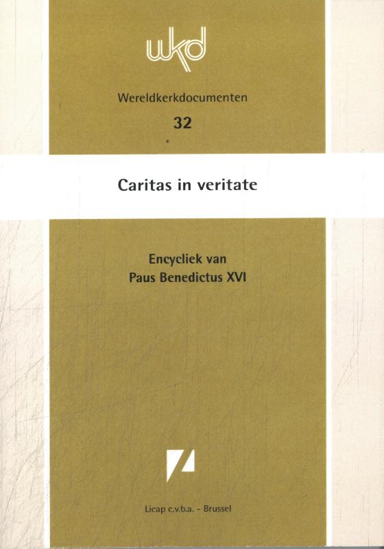 Omslag van Caritas in Veritate