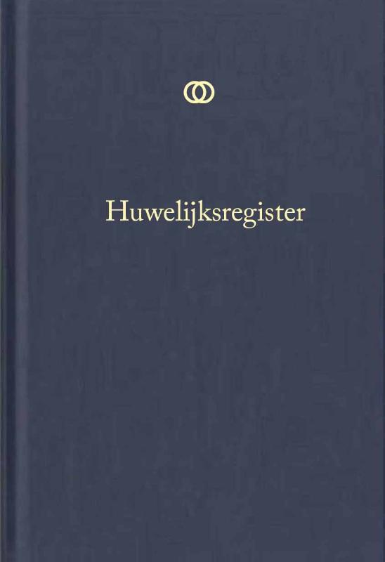 Omslag van Huwelijksregister