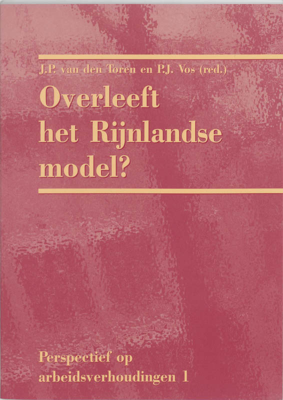 Omslag van Overleeft het Rijnlandse model?
