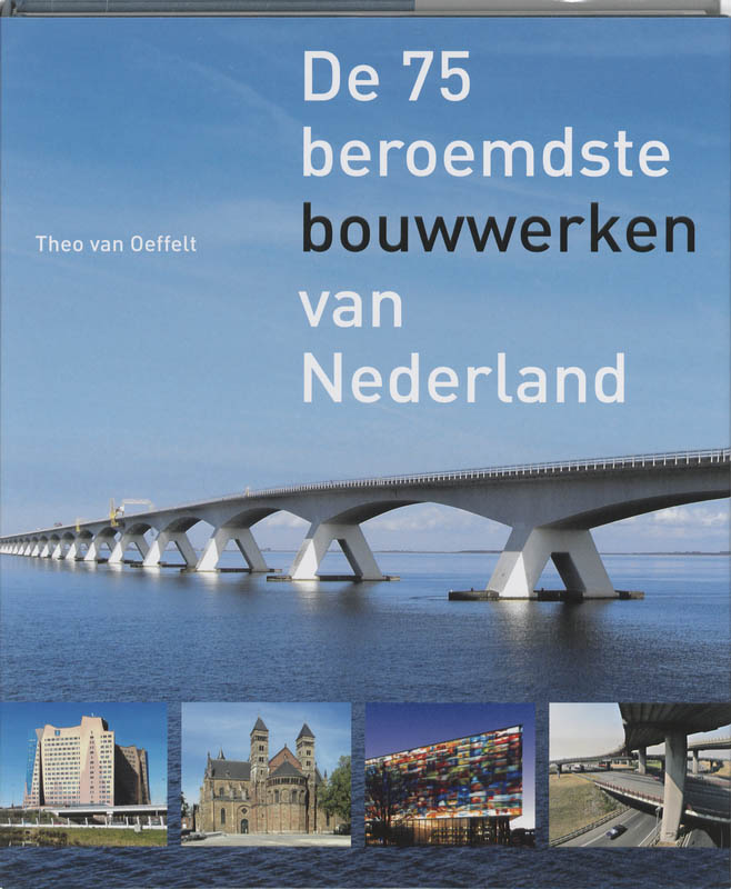 Omslag van De 75 beroemdste bouwwerken van Nederland