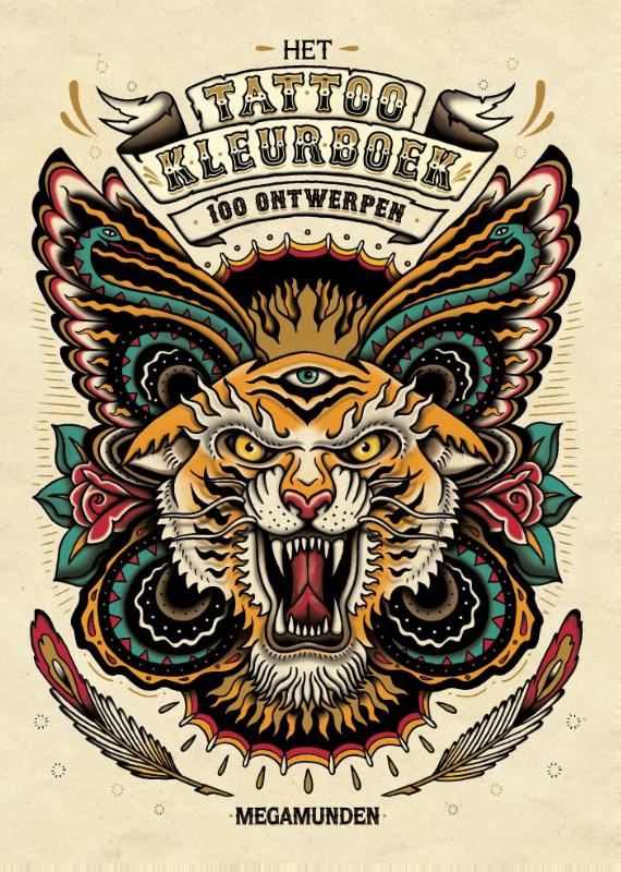 Omslag van Het tattoo kleurboek