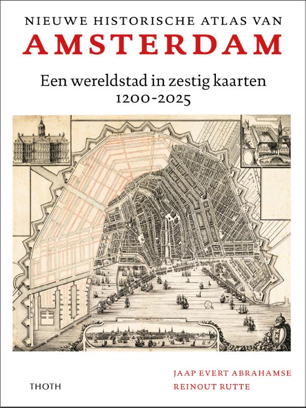 Omslag van Nieuwe historische atlas van Amsterdam