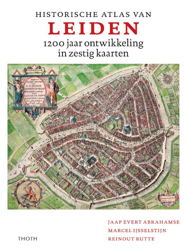 Omslag van Historische atlas van Leiden