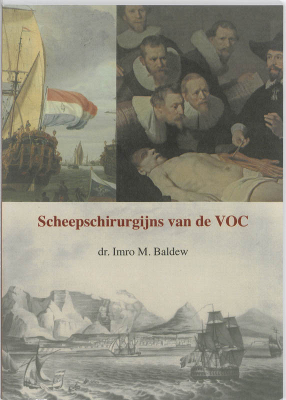 Omslag van Scheepschirurgijns van de VOC