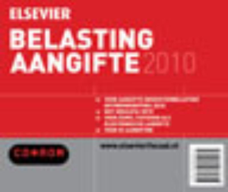 Omslag van Elsevier Belasting Aangifte 2010