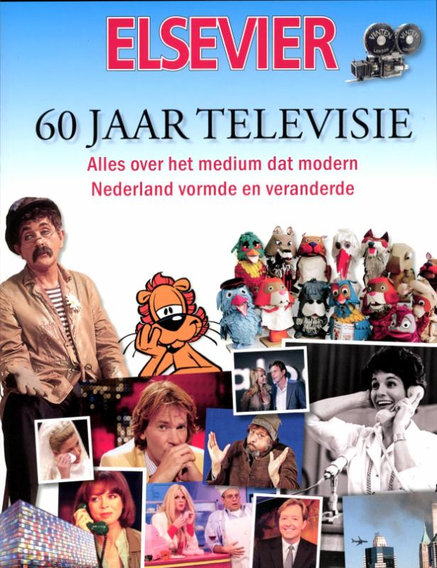 Omslag van Elsevier 60 jaar Televisie