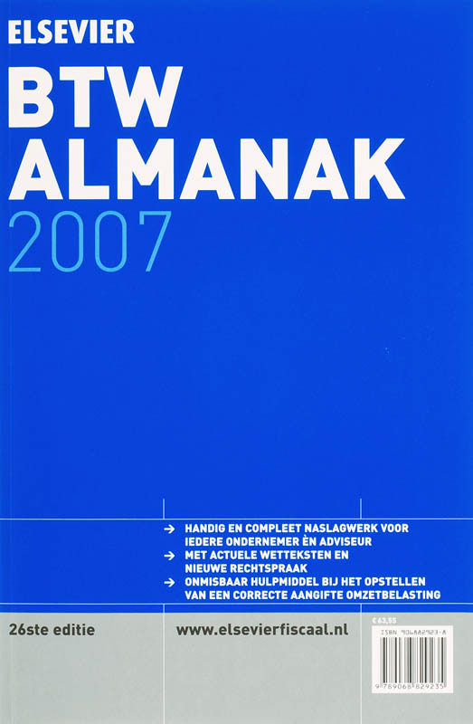 Omslag van 2007