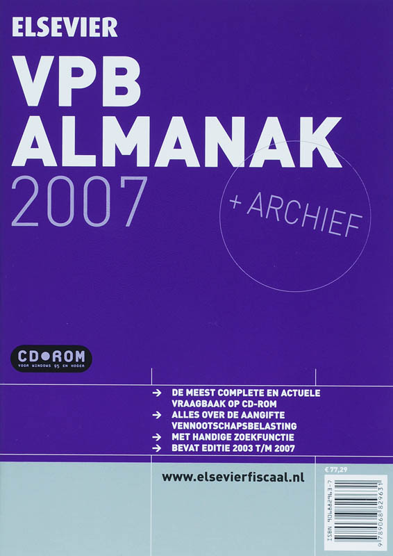 Omslag van 2007