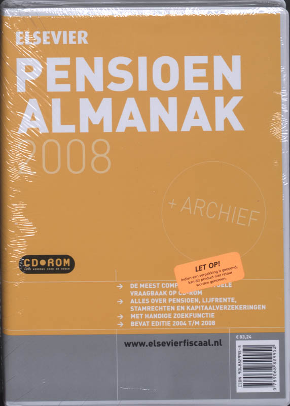 Omslag van 2008