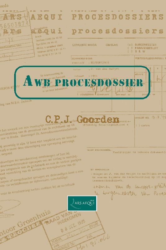 Omslag van Awb-procesdossier