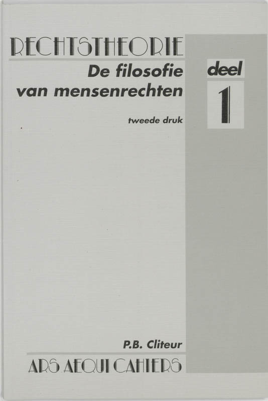 Omslag van De filosofie van mensenrechten
