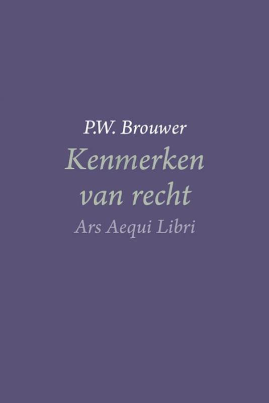 Omslag van Kenmerken van recht