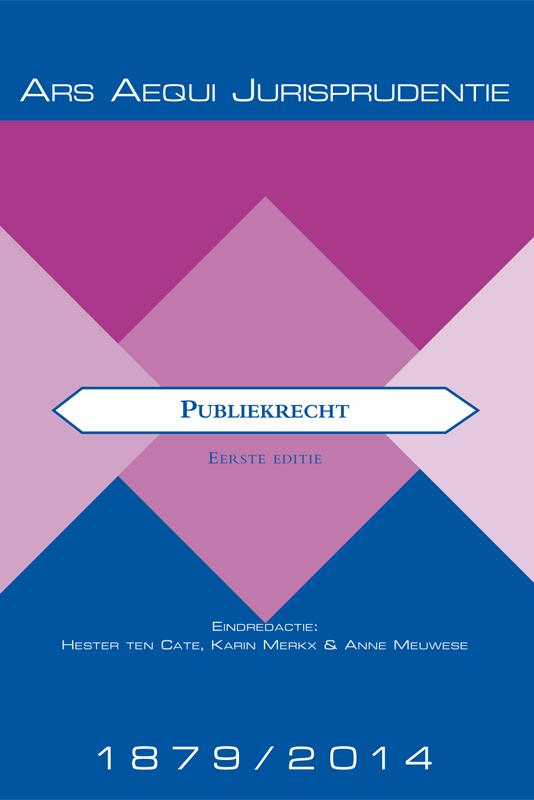 Omslag van Jurisprudentie Publiekrecht 1879-2014