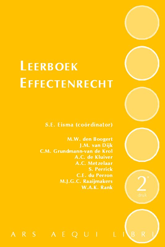 Omslag van Leerboek effectenrecht