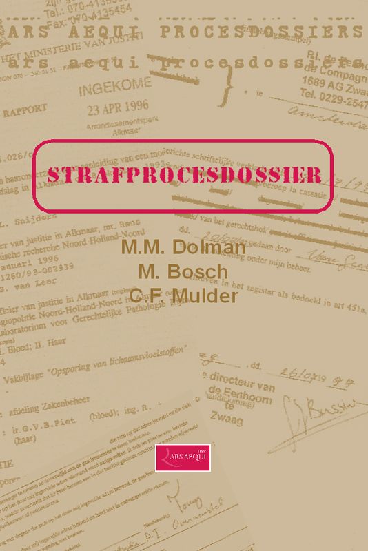 Omslag van Strafprocesdossier