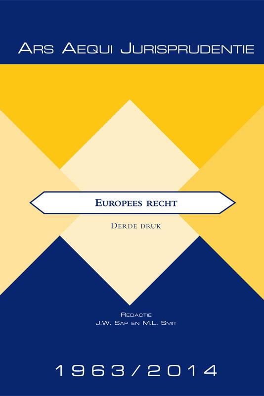 Omslag van Jurisprudentie Europees recht 1963-2014