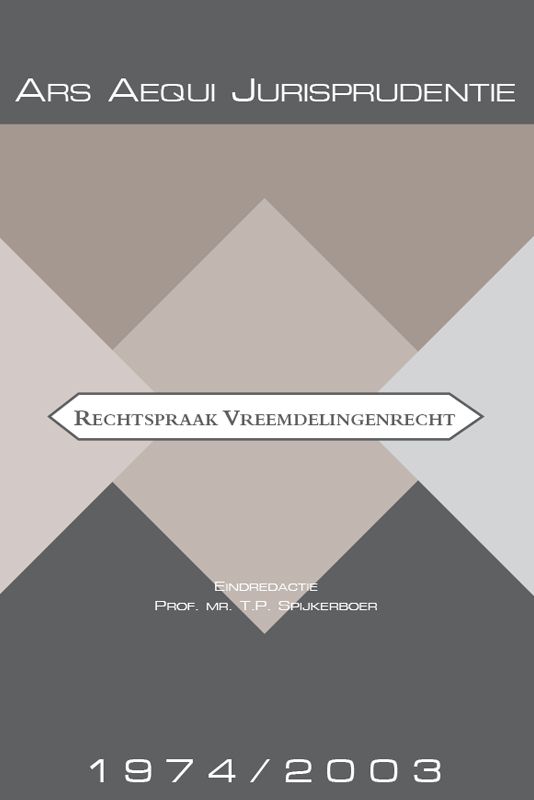 Omslag van Jurisprudentie 1974-2003