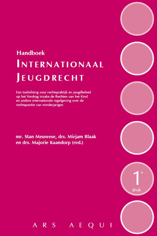 Omslag van Handboek Internationaal Jeugdrecht