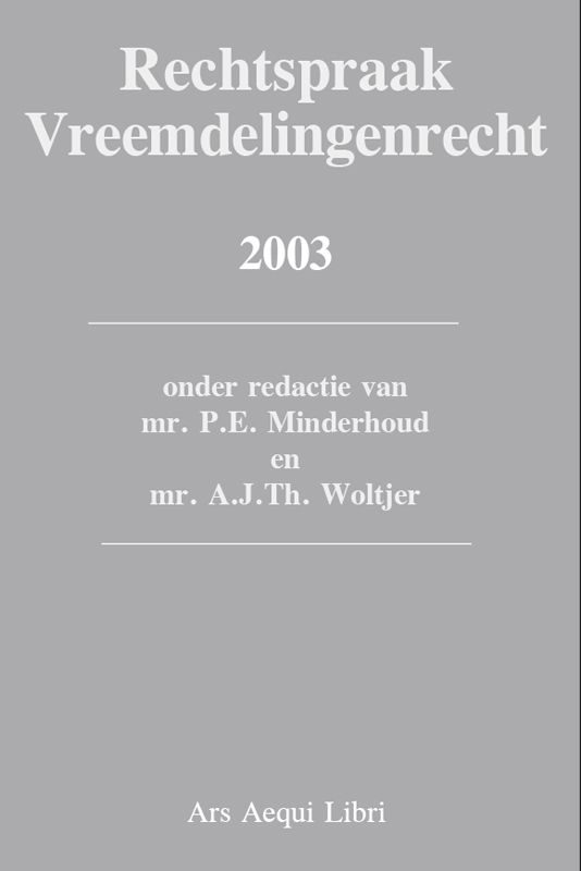 Omslag van 2003