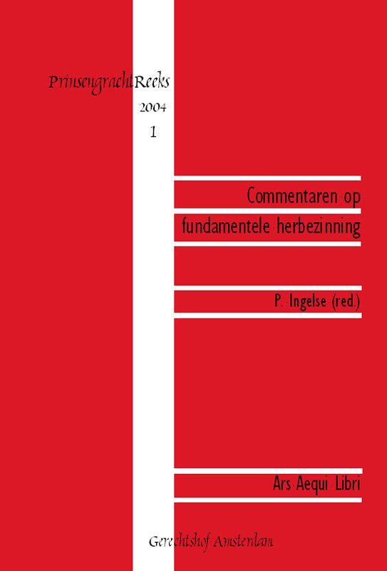 Omslag van Commentaren op fundamentele herbezinning