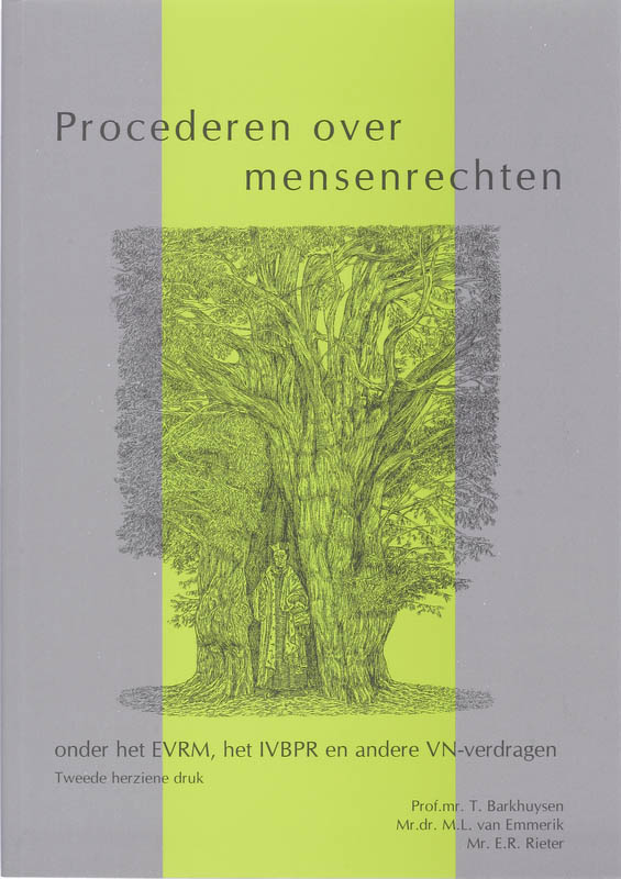 Omslag van Procederen over mensenrechten