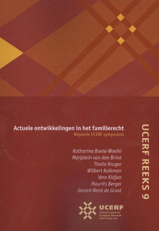 Omslag van Negende UCERF-symposium