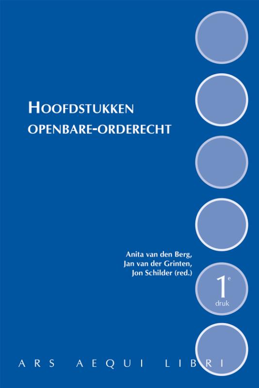 Omslag van Hoofdstukken openbare-orderecht